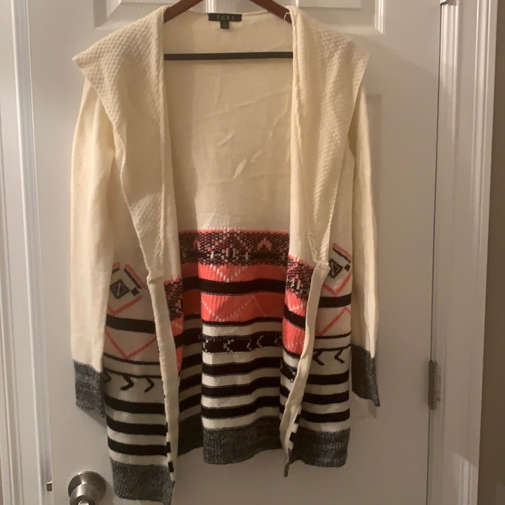 Hooded Sweater Cardigan